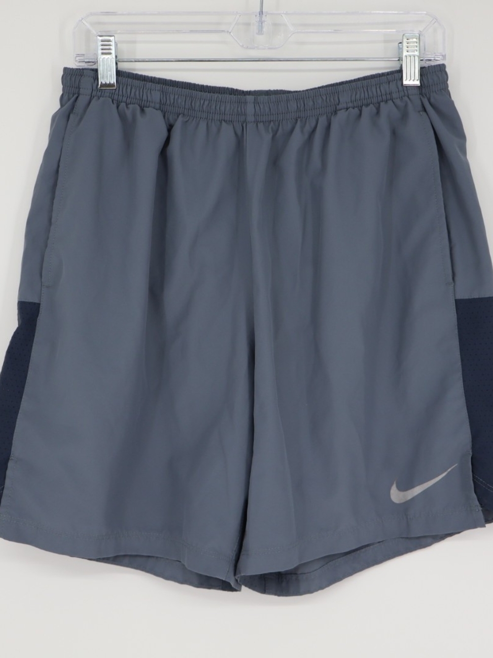 Nike Dri Fit Shorts Men Heritage Essentials Built In Briefs Size Large Grey